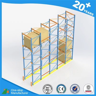 कोल्ड रूम और प्रोसेसिंग इंडस्ट्रियल के लिए पैलेट रैकिंग सिस्टम में वेयरहाउस ड्राइव